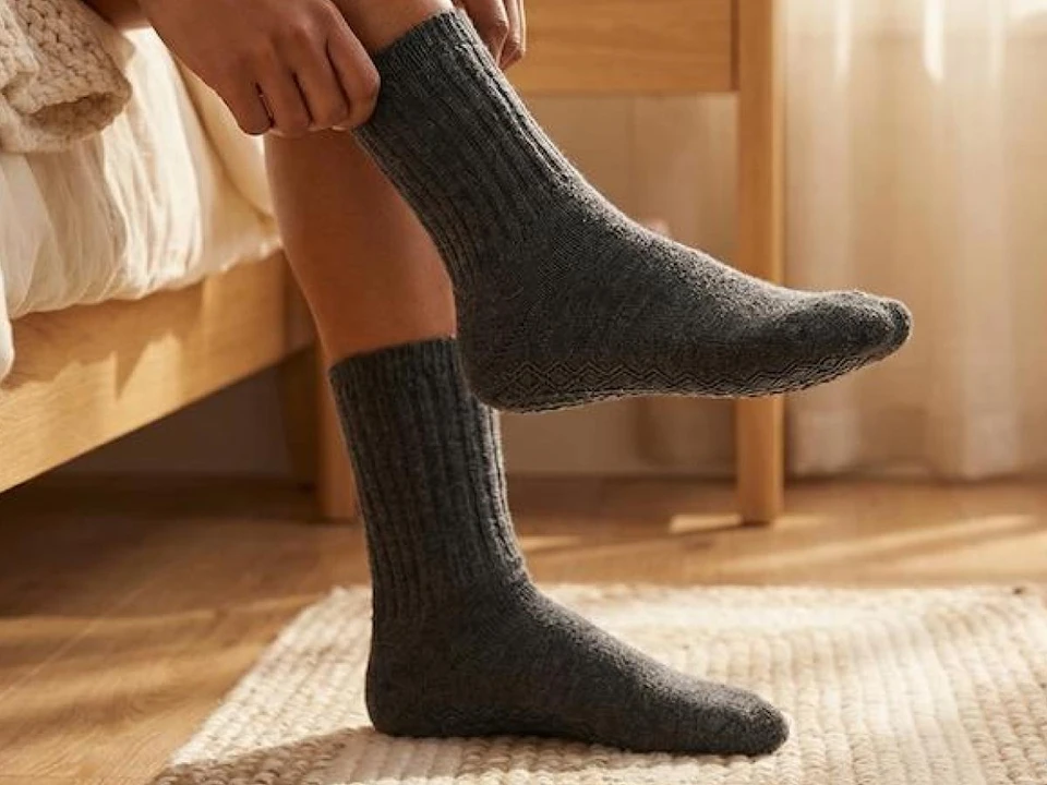 Women's alpaca socks — lounge, active and dress