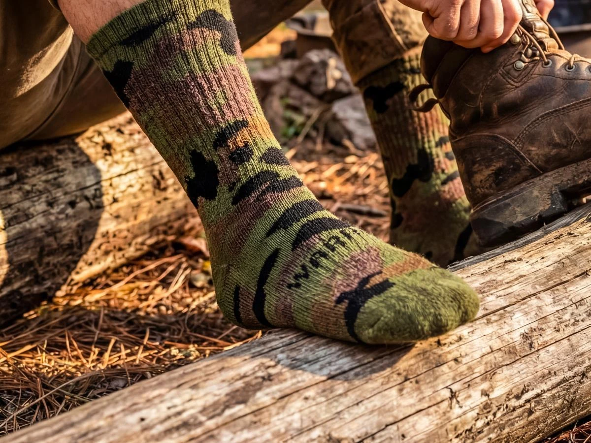 Men's alpaca socks — work, hike and outdoor
